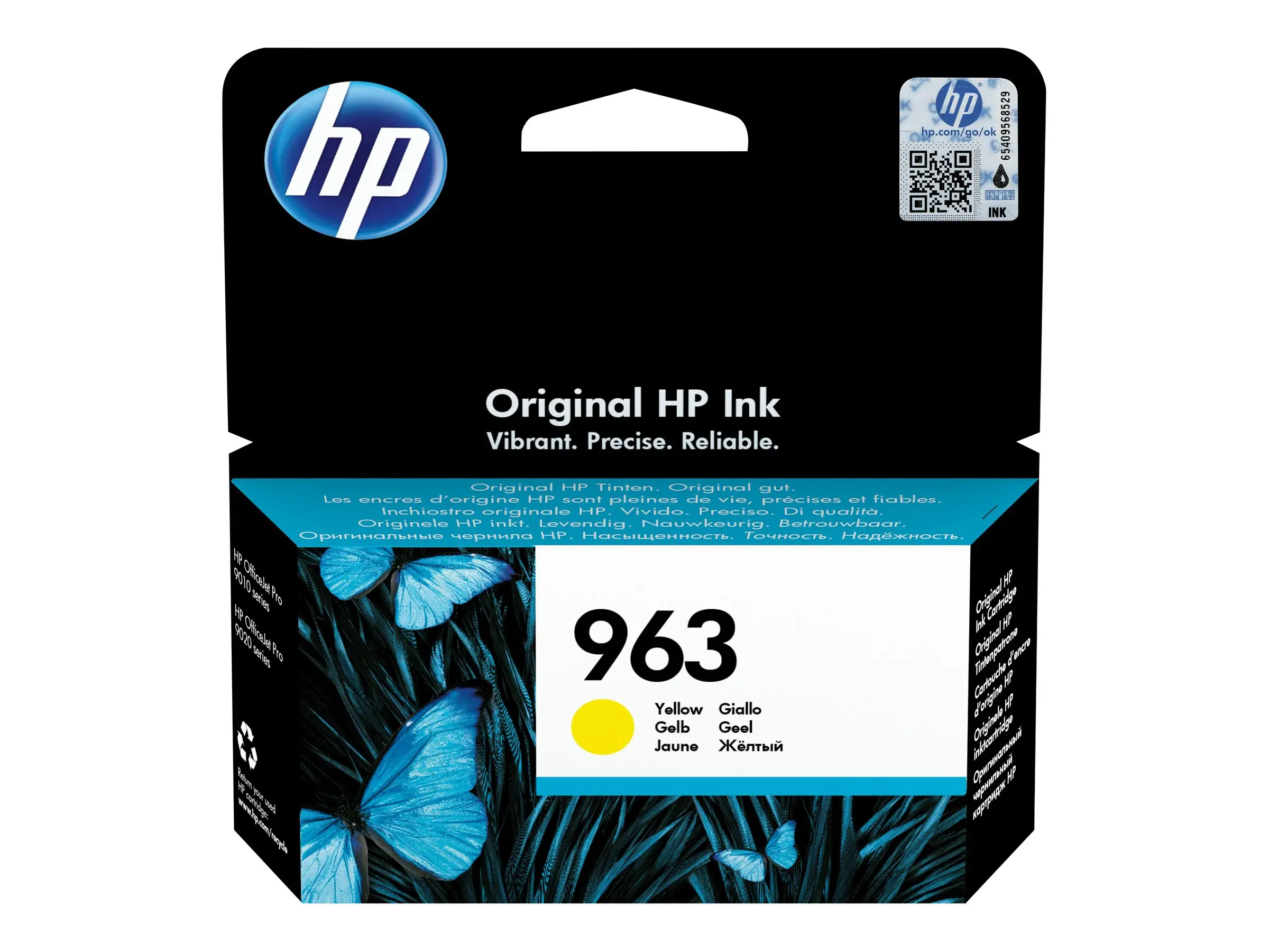 HP 963 Yellow Original Ink Cartridge - image 2
