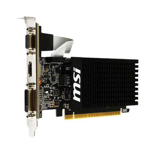 Κάρτα γραφικών MSI NVidia GeForce GT 710, 2048MB DDR3, 64-bit, 12.8 GB/s, 1600 Mbps ταχύτητα μνήμης (effective), ρολόι 954 MHz, PCI Express 2.0, HDMI - 2
