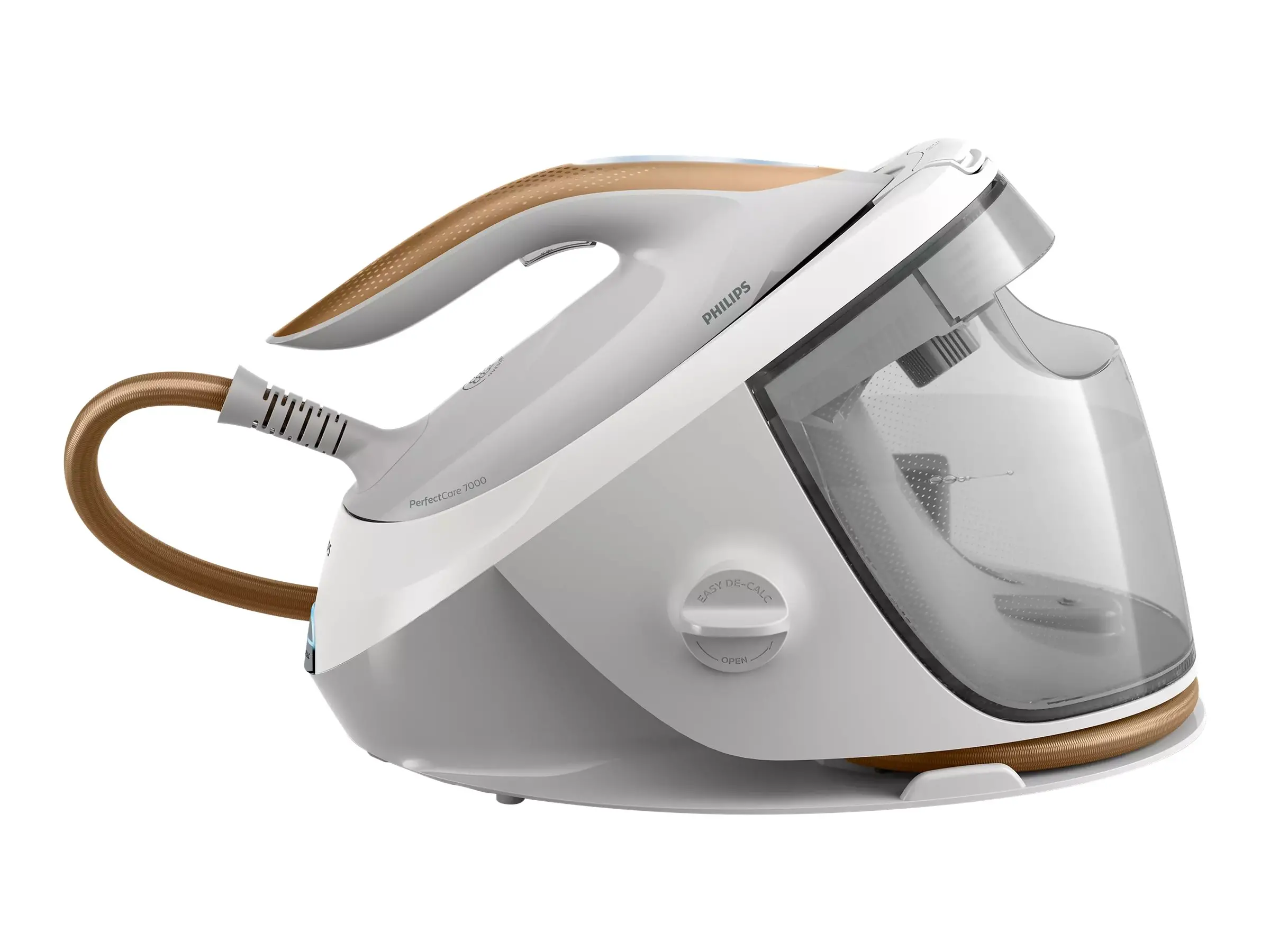 PHILIPS Σίδερο με γεννήτρια ατμού PerfectCare 7000 series 8 bar OptimalTEMP SteamGlide Elite 120g συνεχής παροχή ατμού