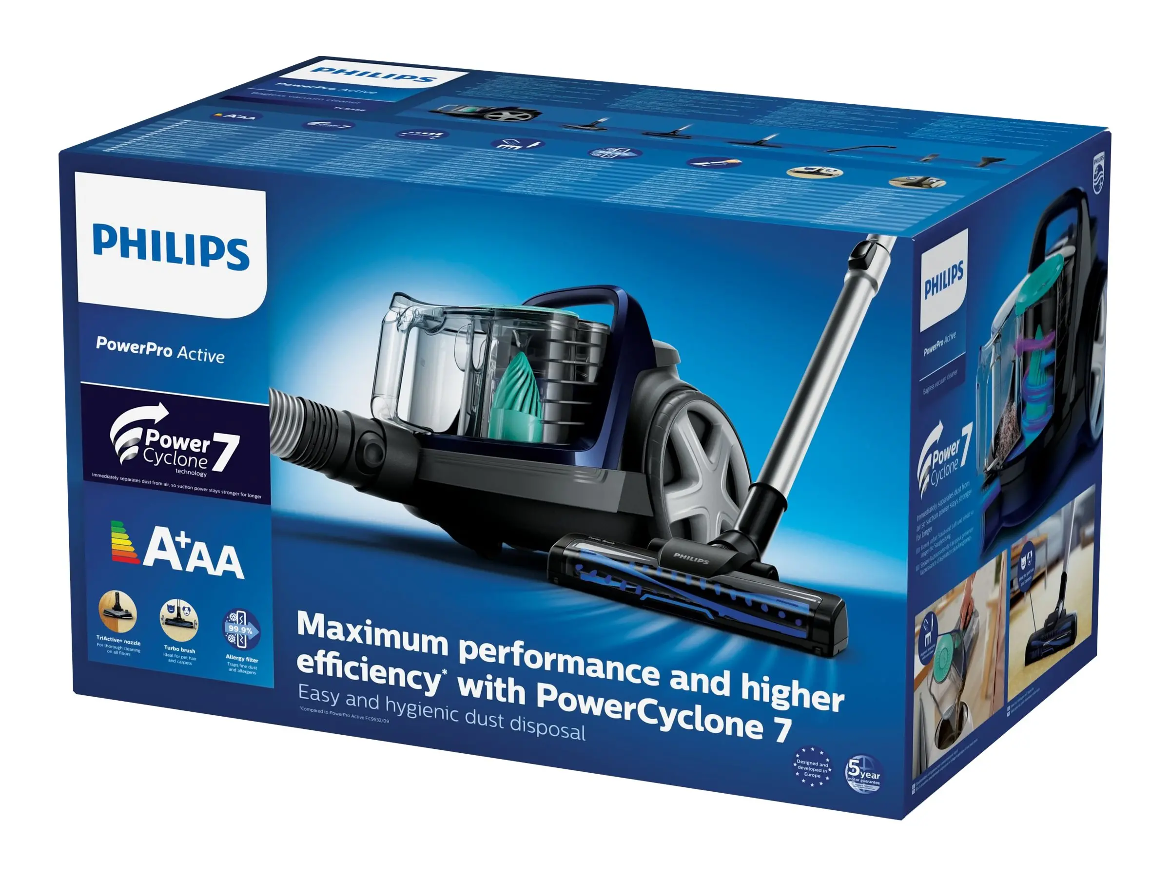 Philips Прахосмукачка без торба PowerPro Active Прахосмукачка без торба - image 3