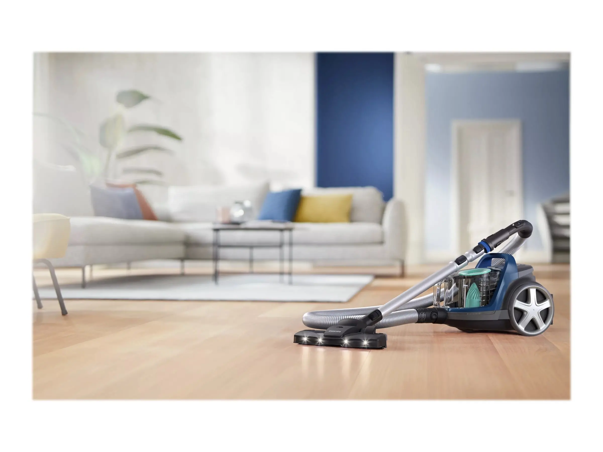 PHILIPS Прахосмукачка без торба 5000 Series PowerCyclone 7 Филтър против алергии TriActive+ LED - image 2