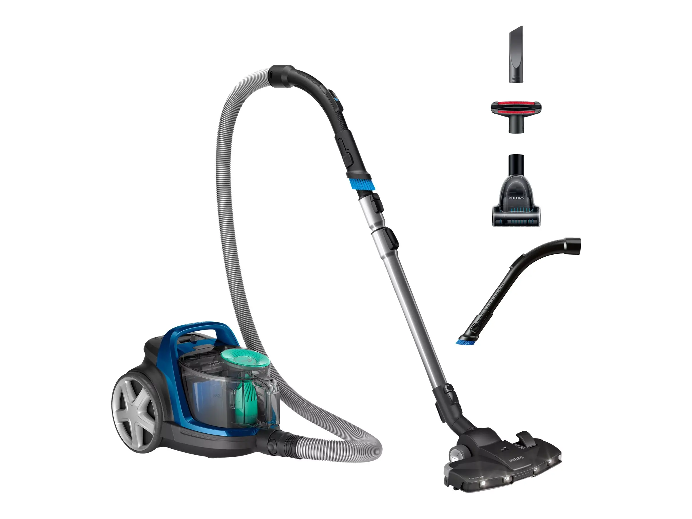 PHILIPS Aspirator fără sac 5000 Series PowerCyclone 7 Filtru antialergic TriActive+ LED - image 8