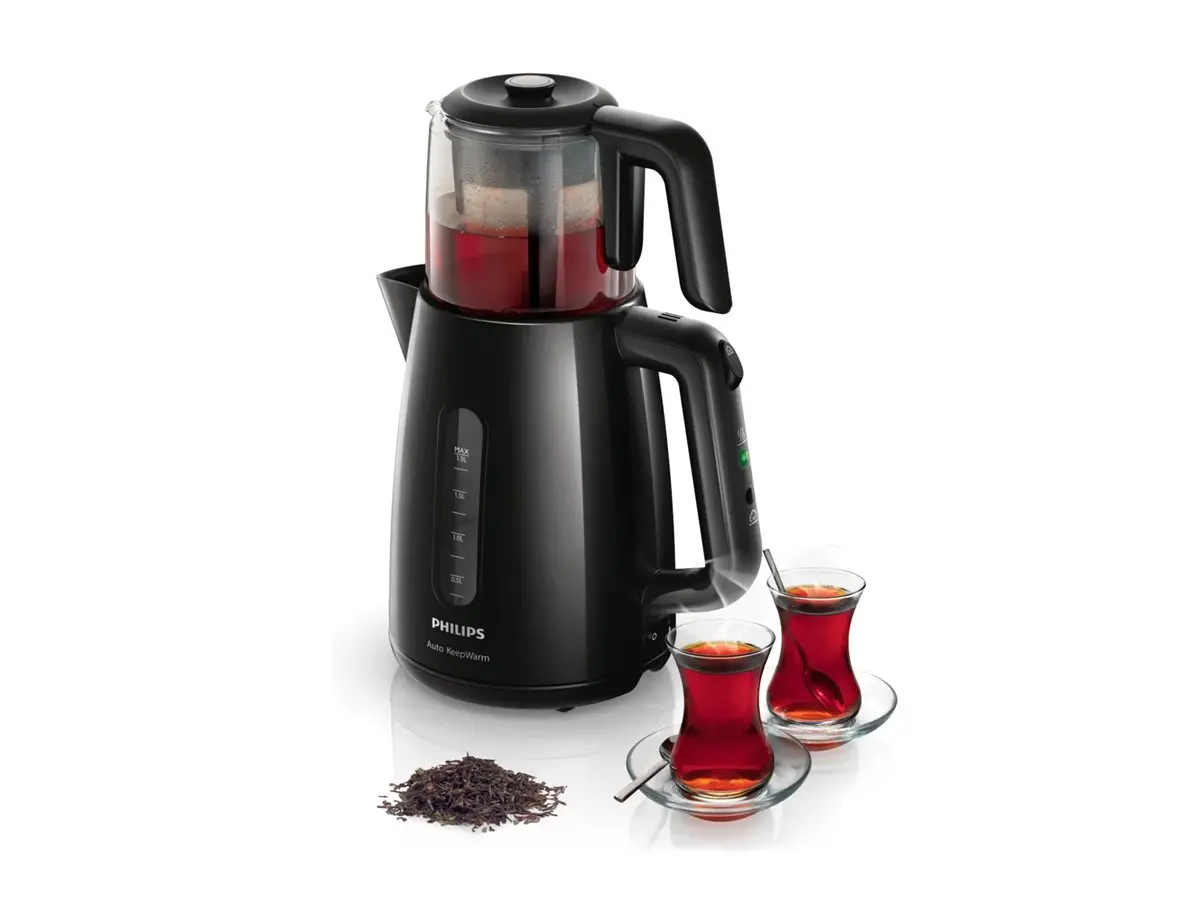 PHILIPS Електрическа кана чайник Daily Collection 1700 W автоматично запазване на топлината - image 2