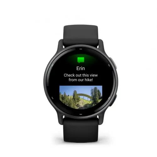 Garmin vívoactive® 5 - vívoactive® 5 - Slate безел с Black корпус и силиконова каишка 010-02862-10 - image 1