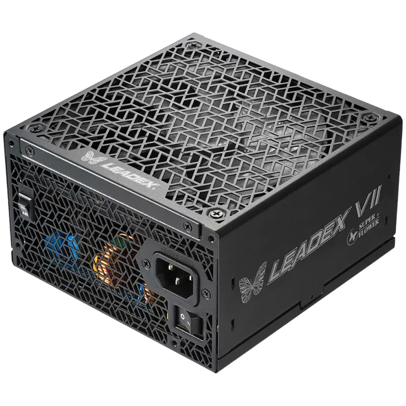 Super Flower Leadex VII XG 1000W ATX 3.1, 80 Plus Gold, Fully Modular, Flat Black Cables, 140mm Fan, 150mmx150mmx86mm, 10 Year Warranty - image 1