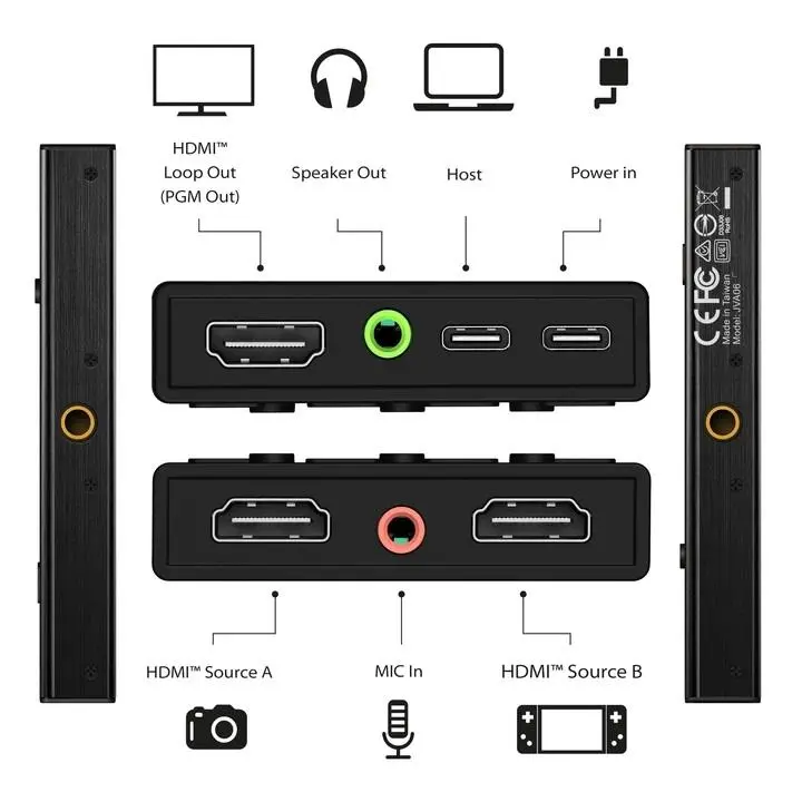 Кепчер j5create JVA06 Dual HDMI™ видео кепчър - image 3