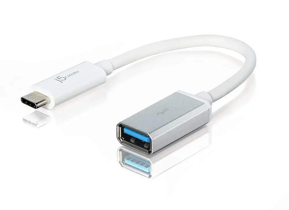 Αντάπτορας j5create JUCX05, USB-C 3.1 αρσενικό - USB-A θηλυκό 5Gb/s, 90cm
