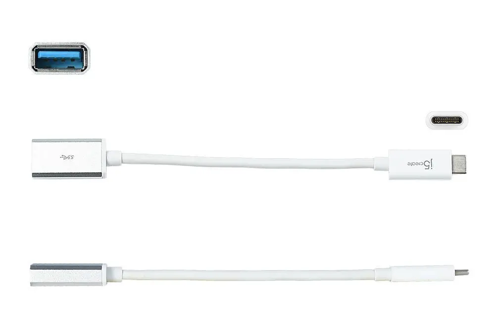 Adaptor j5create JUCX05, USB-C 3.1 tată - USB-A mamă 5Gb/s, 90cm - image 2
