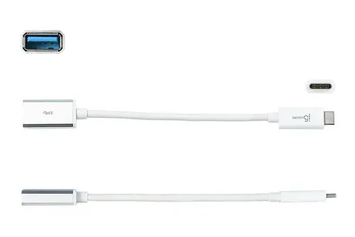 Adaptor j5create JUCX05, USB-C 3.1 tată - USB-A mamă 5Gb/s, 90cm - 3