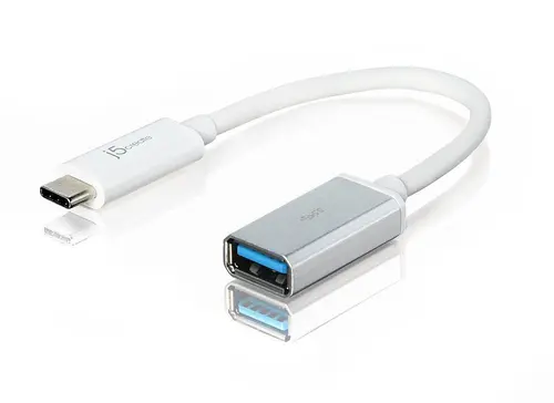 Adaptor j5create JUCX05, USB-C 3.1 tată - USB-A mamă 5Gb/s, 90cm - 1