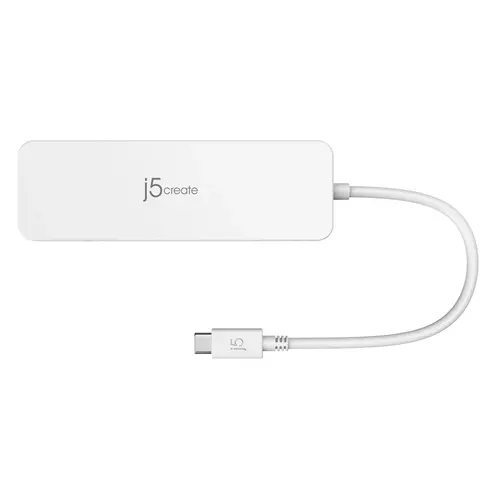 6-портов хъб j5create Mini Dock JCD373, USB, HDMI, SD, 3.5 mm jack - image 2