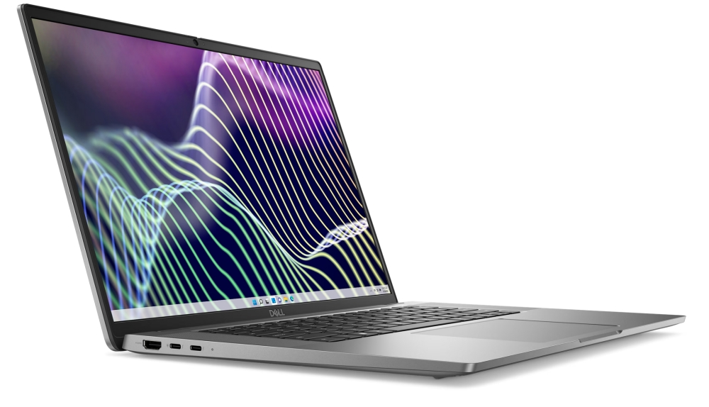 Лаптоп, Dell Latitude 7640, Intel Core i5-1345U vPro (12 MB cache, 10 cores, up to 4.70 GHz), 16.0" FHD+ (1920x1200) AG, IPS, 250 nits, 16 GB, LPDDR5, 4800 MT/s, integrated, 512 GB SSD PCIe M.2, Intel Iris Xe Graphics, FHD IR Cam and Mic, WiFi 6E, FPR, SCR, Back - image 1