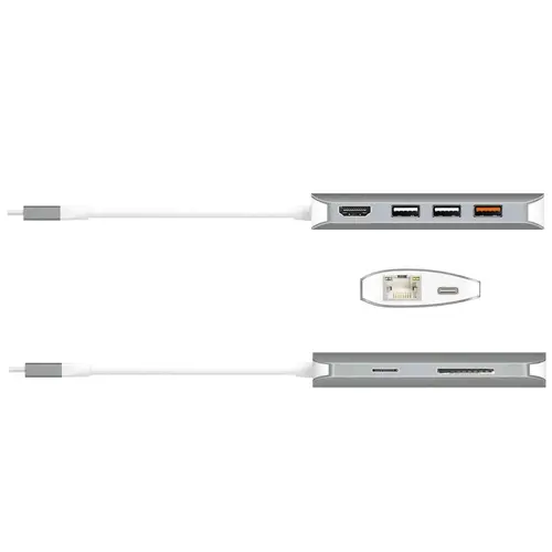 Docking station j5create Multi-Port JCD383, USB, HDMI, Ethernet, SD, microSD - 3