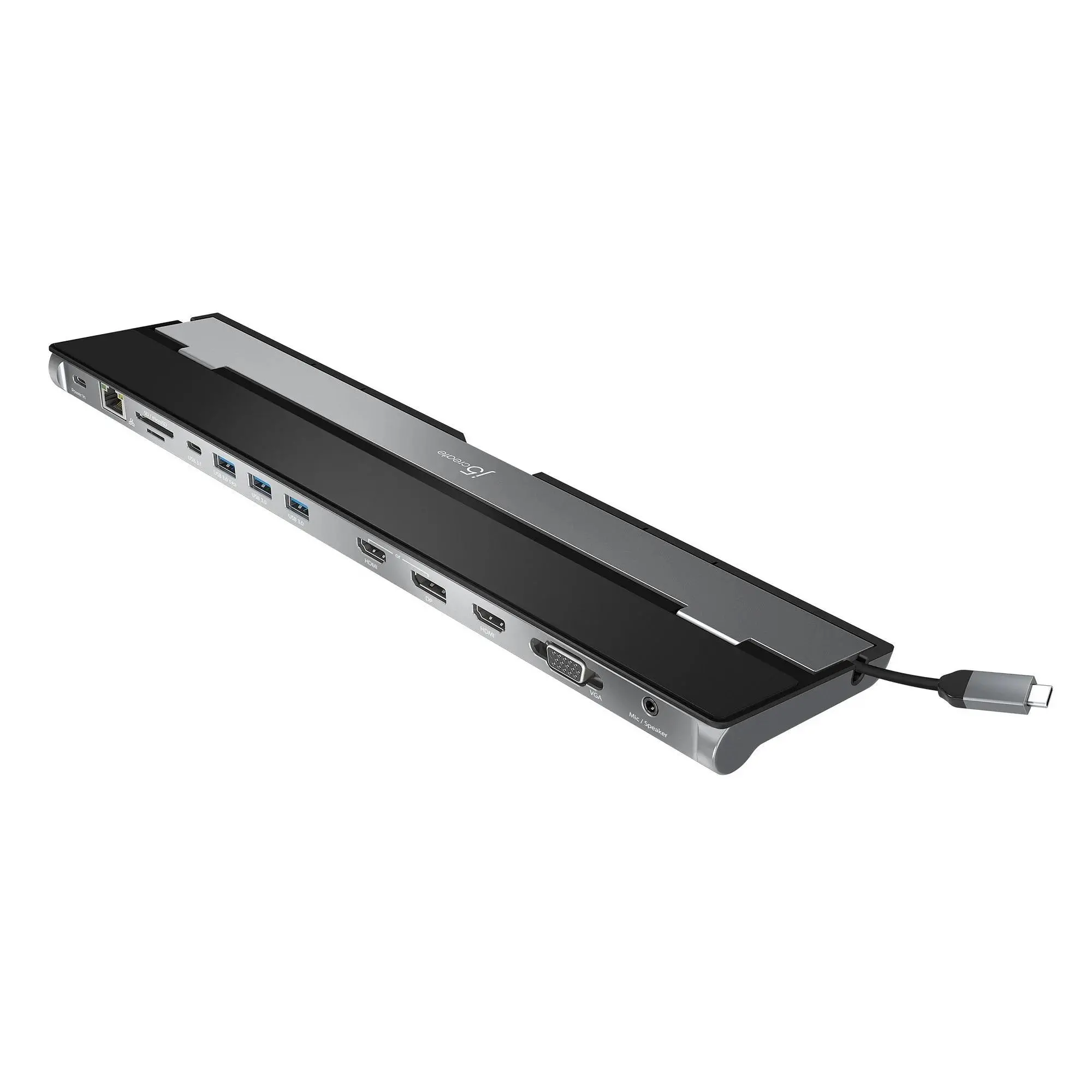 Докинг станция j5create JCD543P, За три монитора с 100W PD захранващ адаптер - image 1