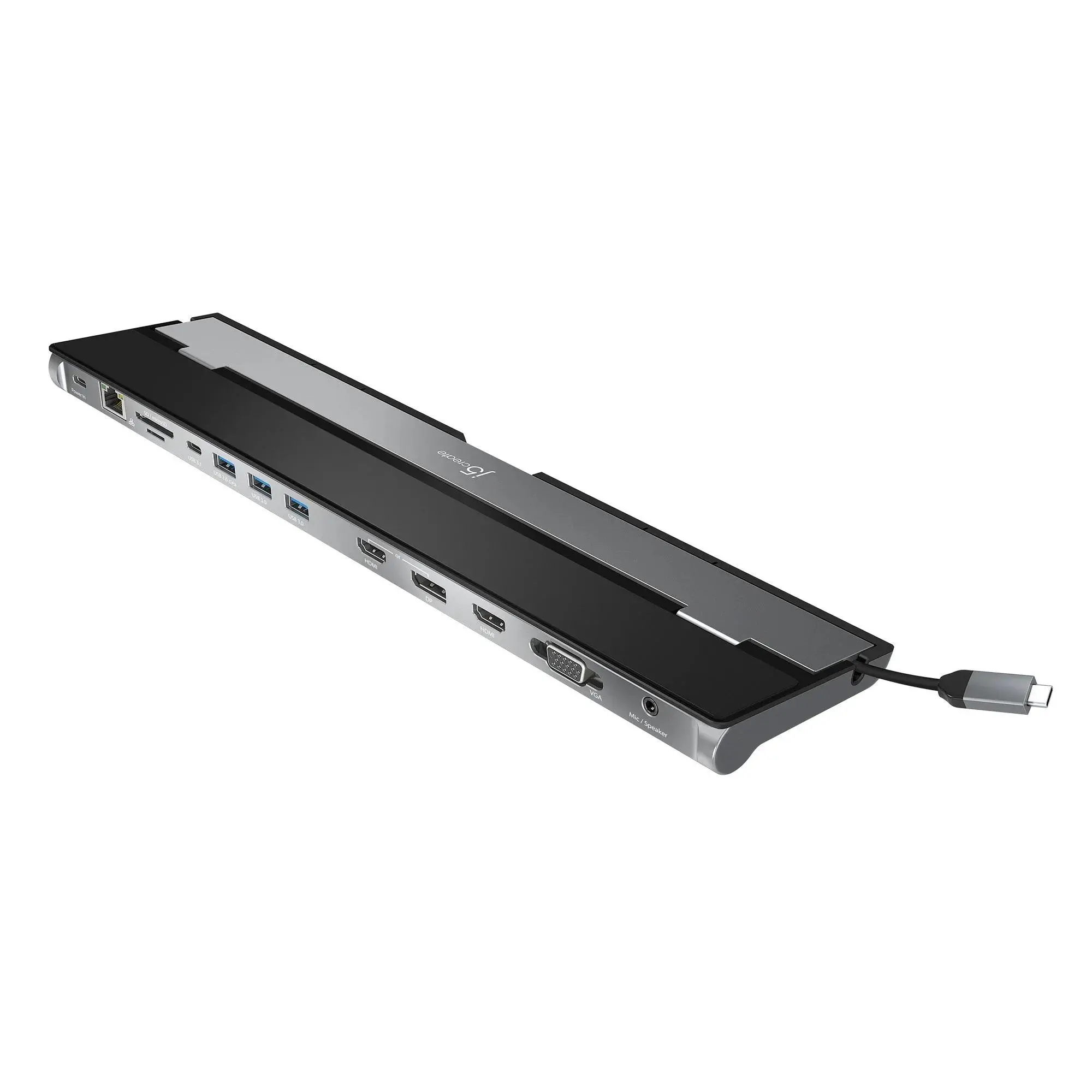 Stație de andocare j5create JCD543, Pentru trei monitoare, 100W PD