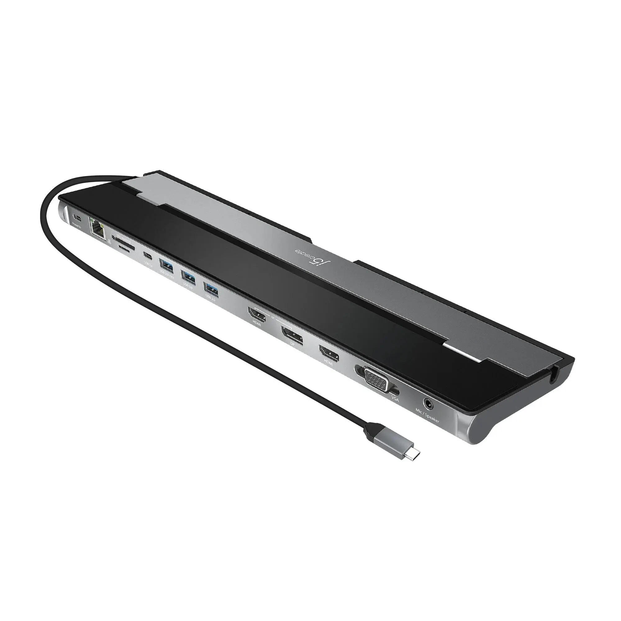 Докинг станция j5create JCD543, За три монитора, 100W PD - image 1