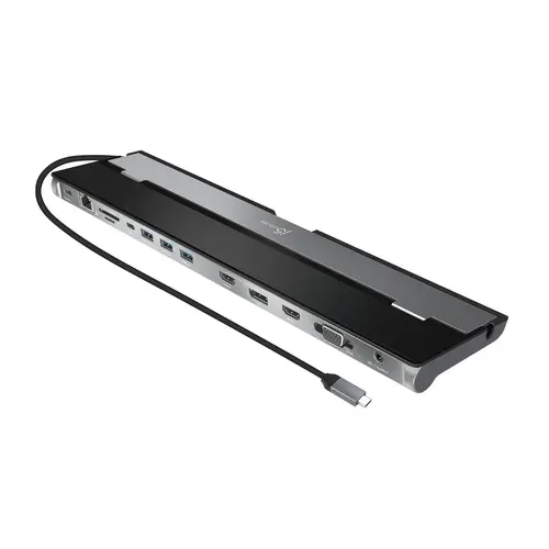 Докинг станция j5create JCD543, За три монитора, 100W PD - image 1