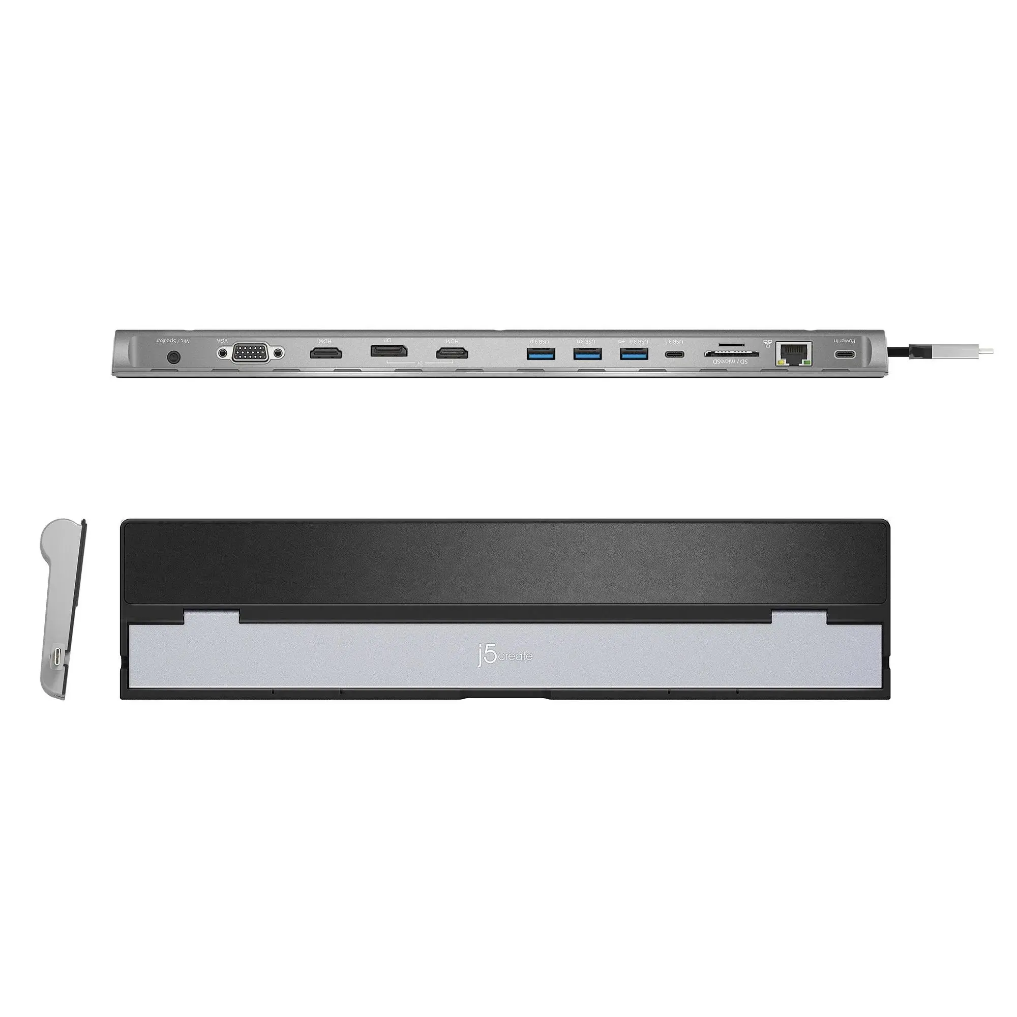 Докинг станция j5create JCD543, За три монитора, 100W PD - image 3