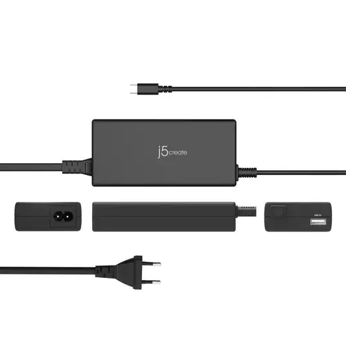 Зарядно j5create JUP2290C, PD 100W, USB-A, USB-C - 2