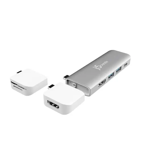 Модулна докинг станция j5create JCD387, 2 модула, USB-C - image 1
