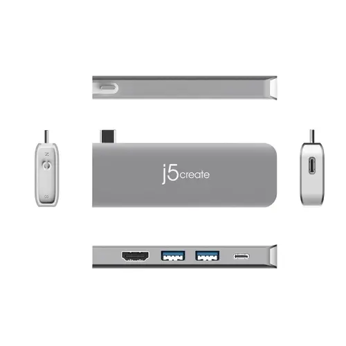 Модулна докинг станция j5create JCD387, 2 модула, USB-C - image 4