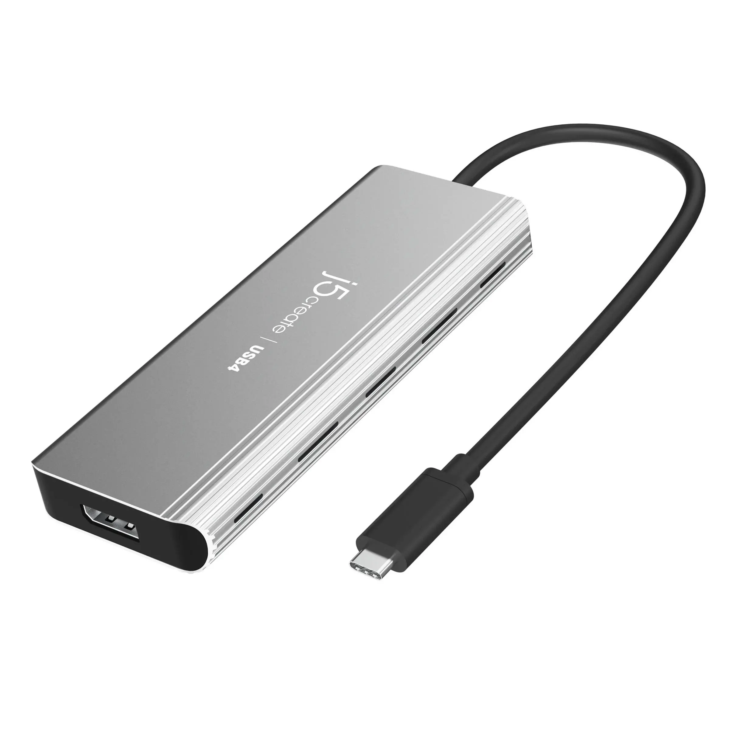5-портов хъб j5create JCD401 USB4 Dual 4K Multi-port USB-C, 4K HDMI - image 1