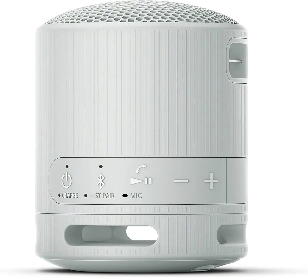 Тонколони, Sony SRS-XB100 Portable Bluetooth Speaker, Light Grey - image 2
