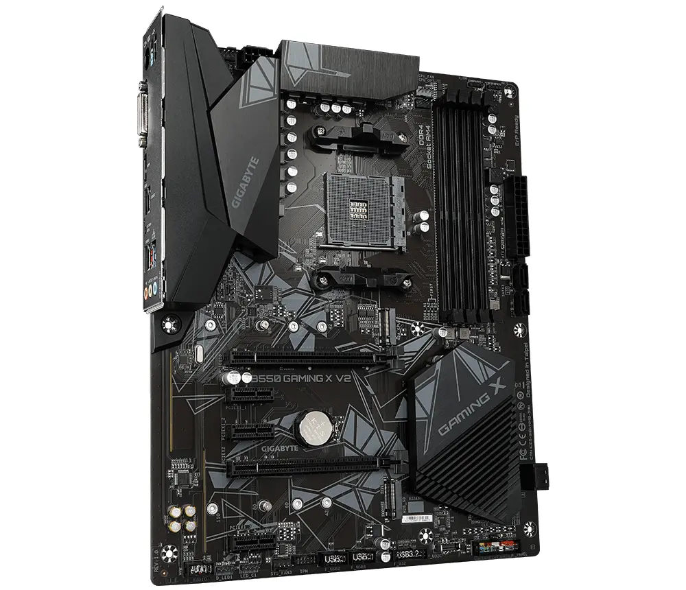 Placă de bază GIGABYTE B550 GAMING X V2 Socket AM4, 4 x DDR4, RGB Fusion, V2 (rev. 1.0) - image 2