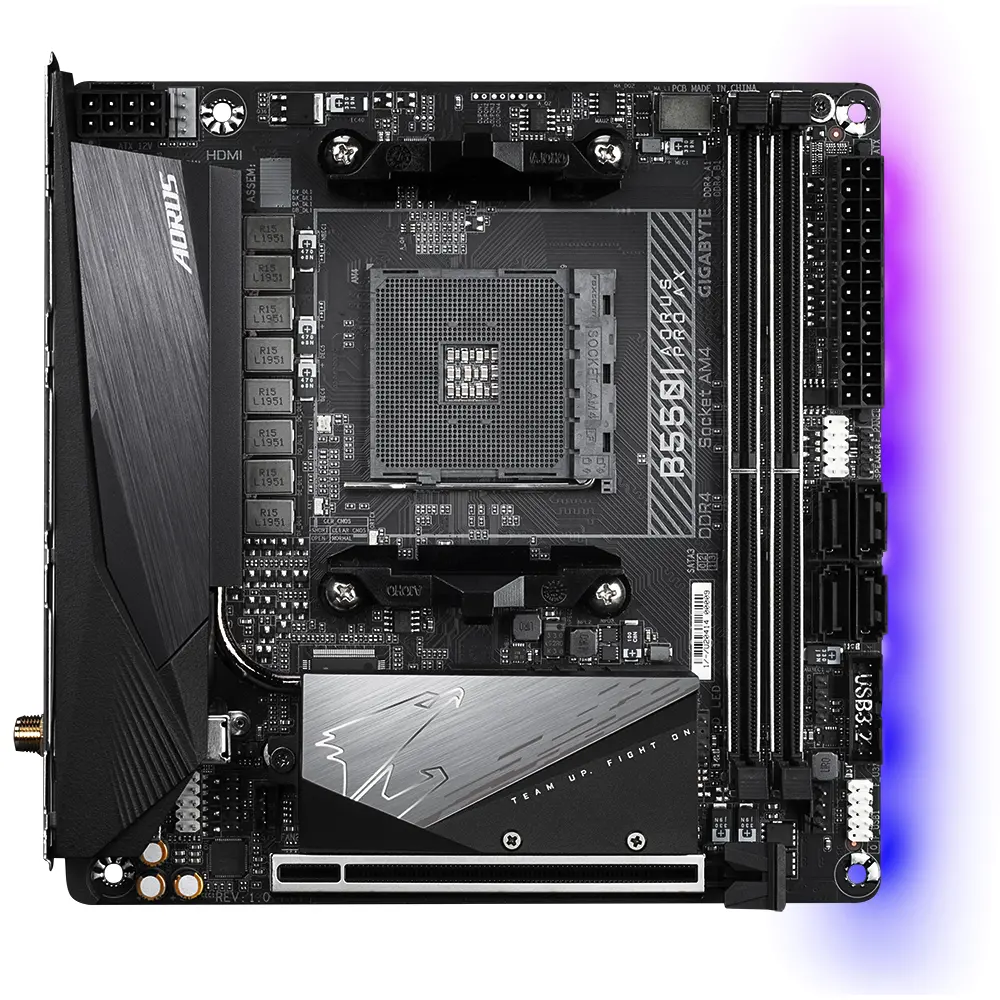 Μητρική GIGABYTE B550I AORUS PRO AX, Socket AM4