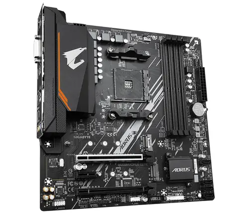 Дънна платка GIGABYTE B550M AORUS ELITE, Socket AM4 - image 2