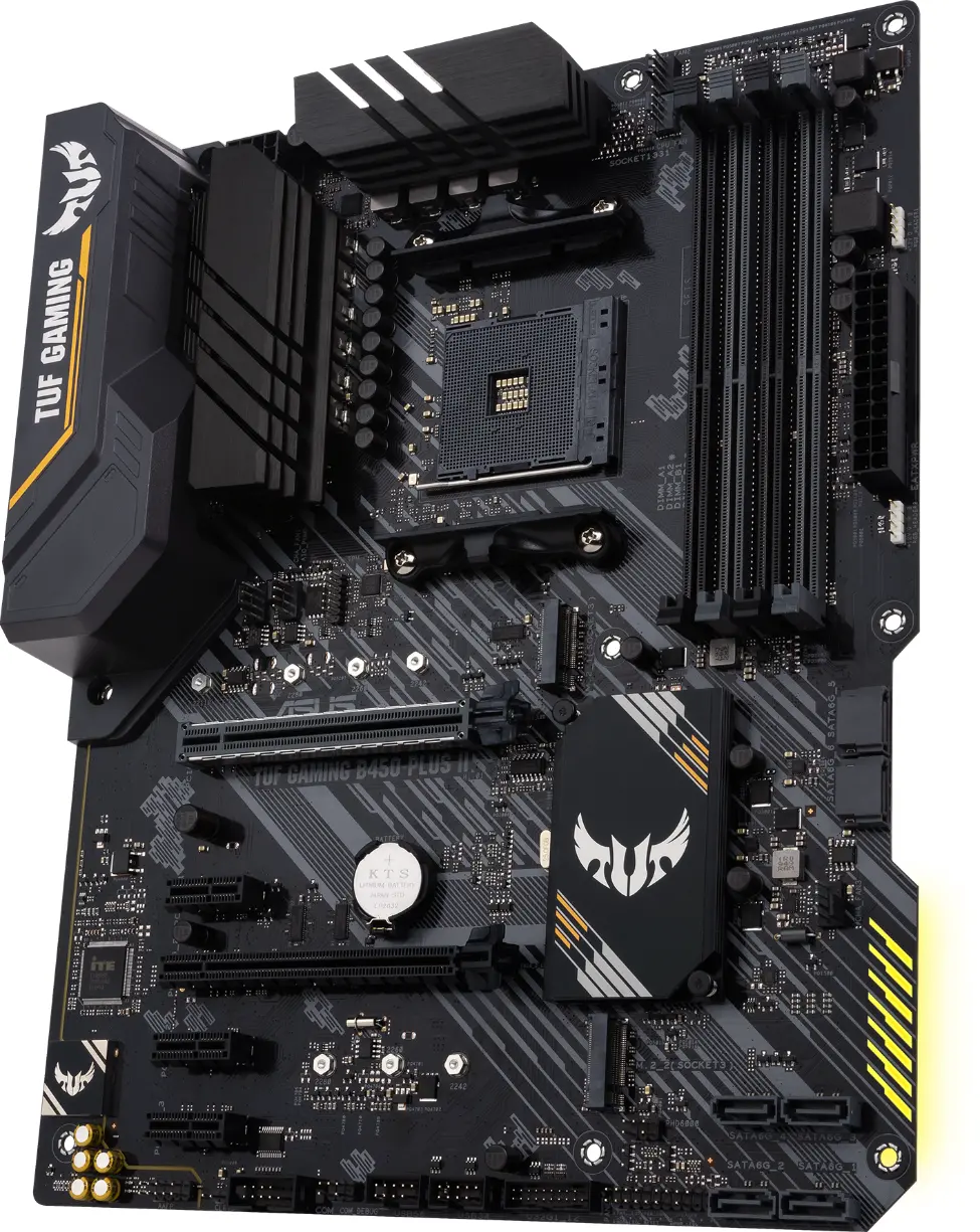 Дънна платка ASUS TUF GAMING B450-PLUS II, socket AM4 - image 3