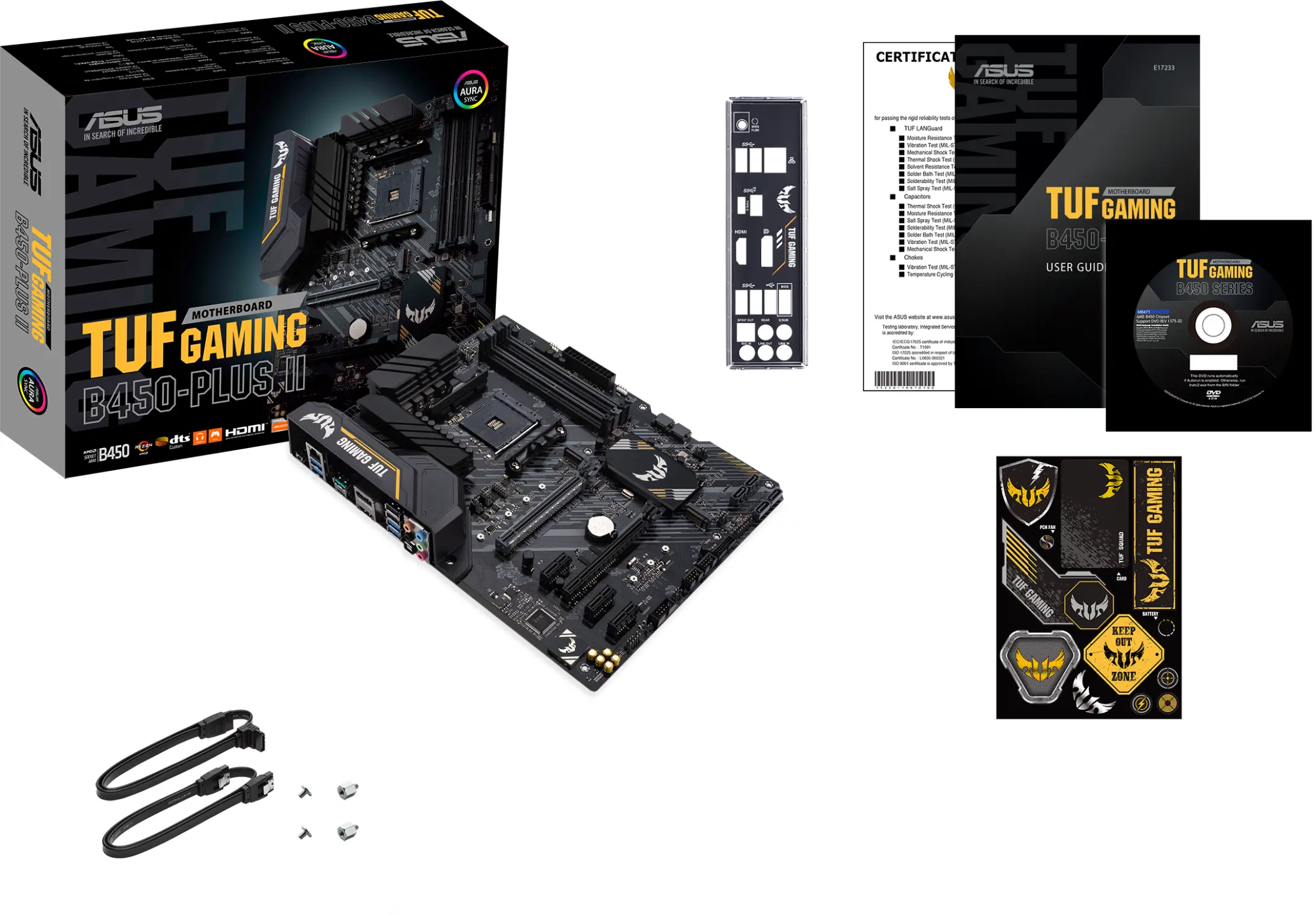 Дънна платка ASUS TUF GAMING B450-PLUS II, socket AM4 - image 8