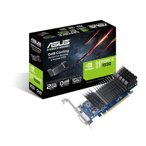 Видеокарта ASUS GeForce GT 1030 2GB GDDR5 Low Profile - image 1