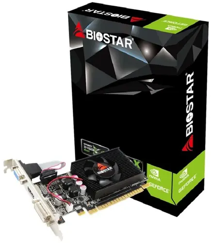 Placă video BIOSTAR GeForce 210, 1GB, GDDR3, 64 bit, DVI-I, D-Sub, HDMI - 1