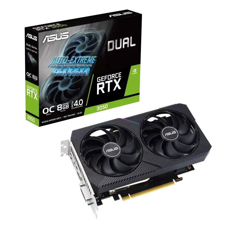 Placă video ASUS Dual RTX 3050 OC V2 8GB GDDR6 - image 7