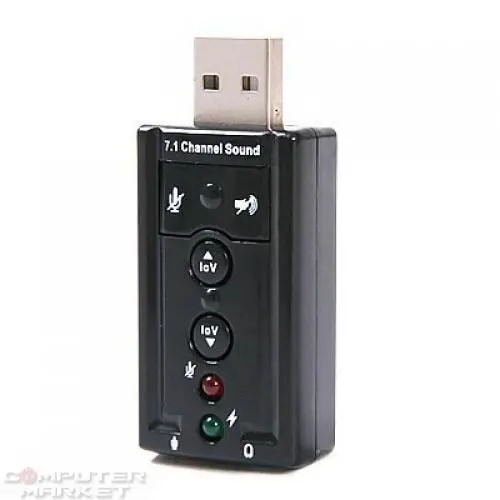 Звукова карта ESTILLO Mini, USB, 7.1 - image 1