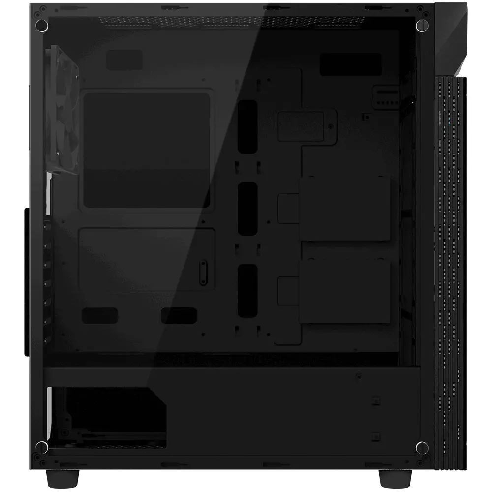 Кутия Gigabyte C200G RGB, Mid Tower, Черна - image 3
