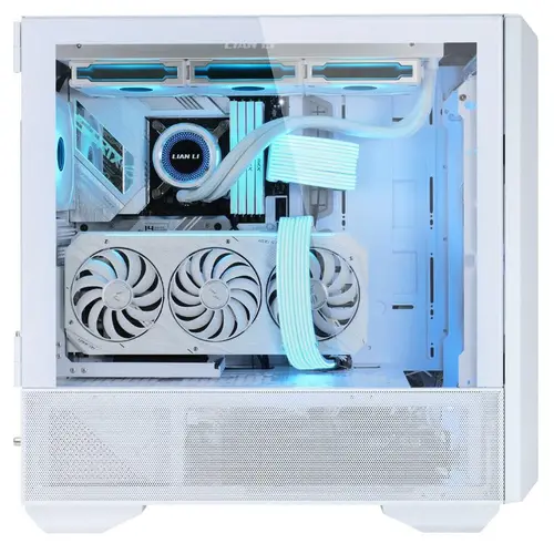 Кутия Lian-Li LANCOOL III RGB Mid-Tower, Tempered Glass, Бяла - image 8