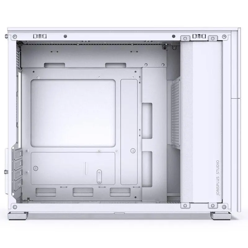 Кутия Jonsbo D31 Screen TG, mATX, Бял - image 4