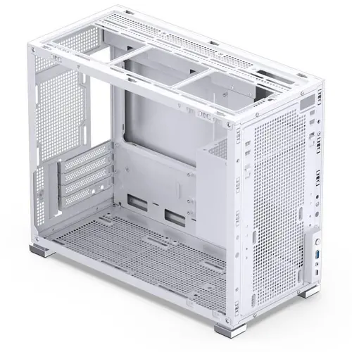 Кутия Jonsbo D31 Screen TG, mATX, Бял - image 6