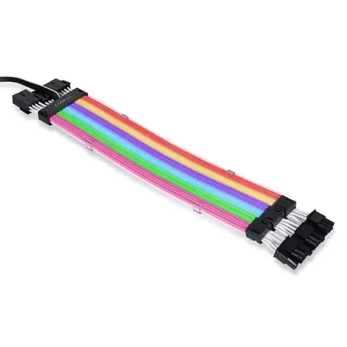 Удължителни RGB за кабели Lian-Li Strimer Plus V2, GPU, Triple 8-pin, ARGB - image 1