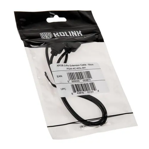 Cablu Kolink PGW-AC-KOL-041, Prelungitor, 3 Pin, pentru 5V ARGB - 3