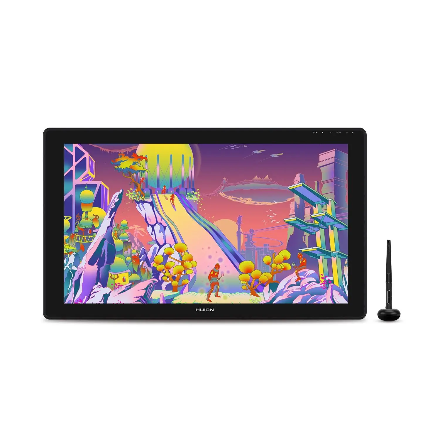 Οθόνη γραφικών τάμπλετ HUION Kamvas 24 Plus GS2402, Σκούρο γκρι