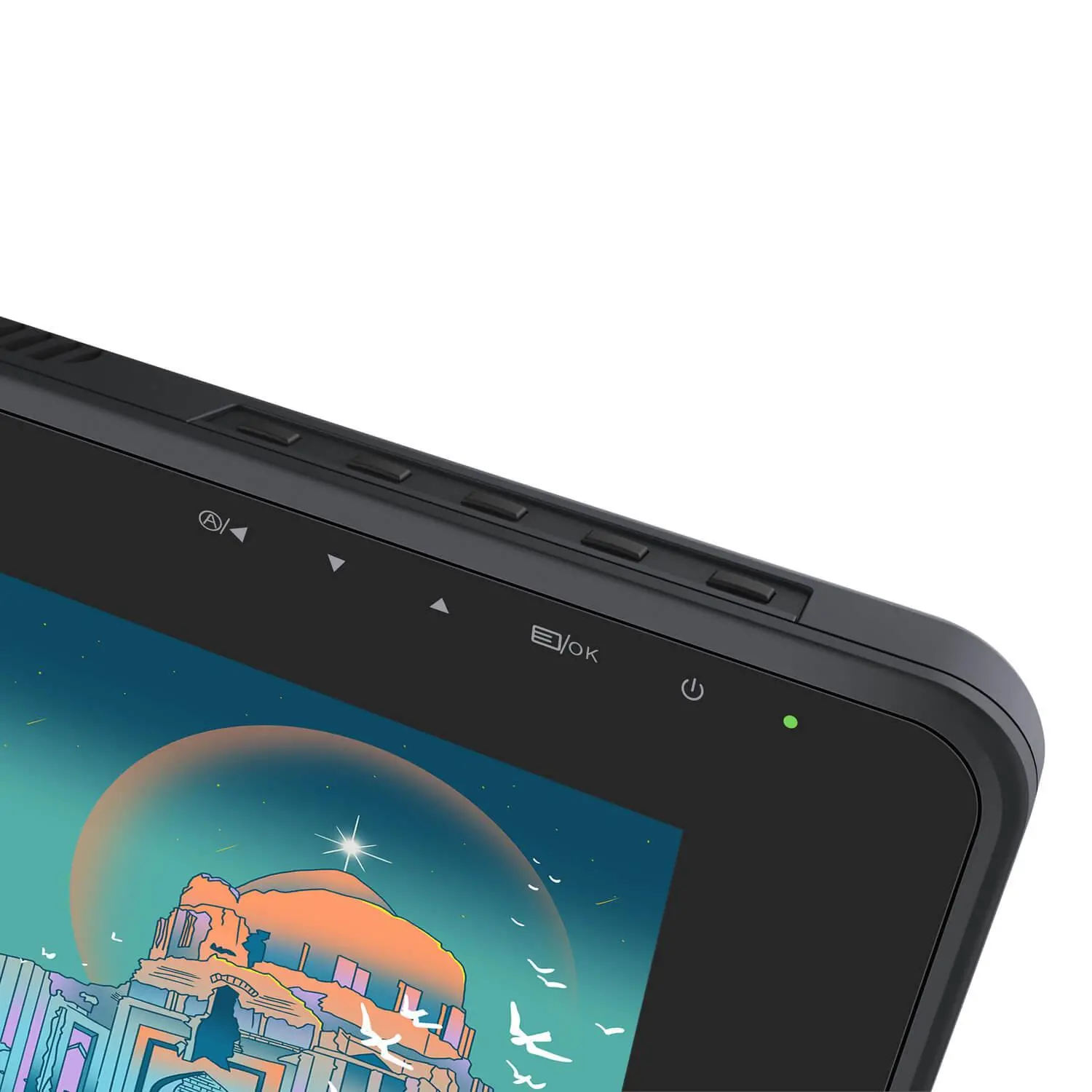 Tabletă grafică cu display HUION Kamvas 24 Plus GS2402, Gri închis - image 4