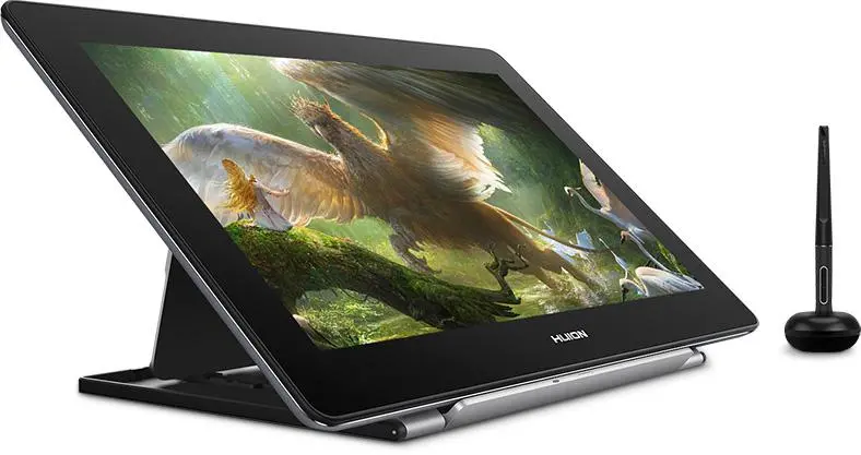 Οθόνη γραφικών τάμπλετ HUION Kamvas Pro 16 4K GT1561, USB-C, Μαύρο/Ασημί - image 2