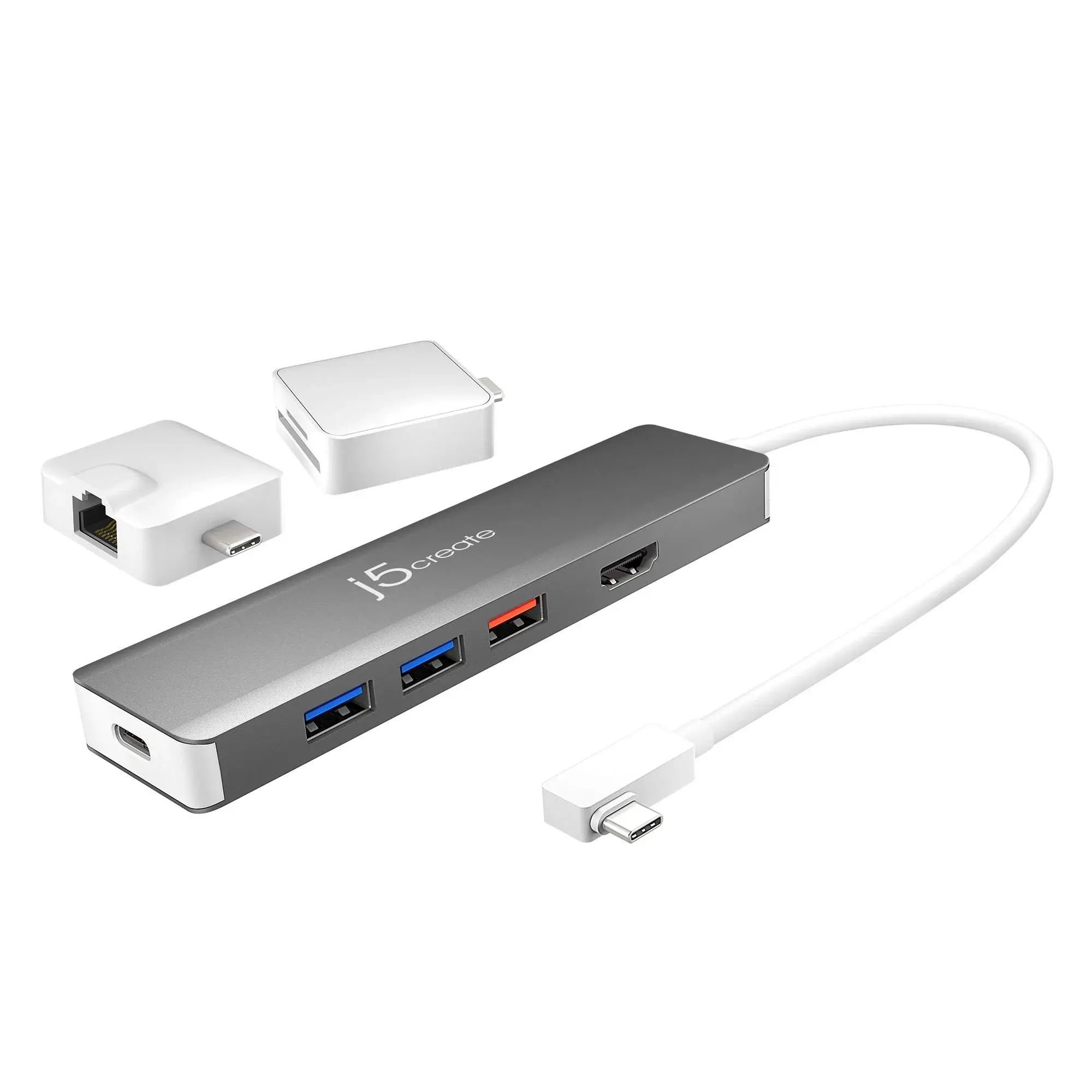 Модулна докинг станция j5create JCD375, 2 модула, USB-C - image 1