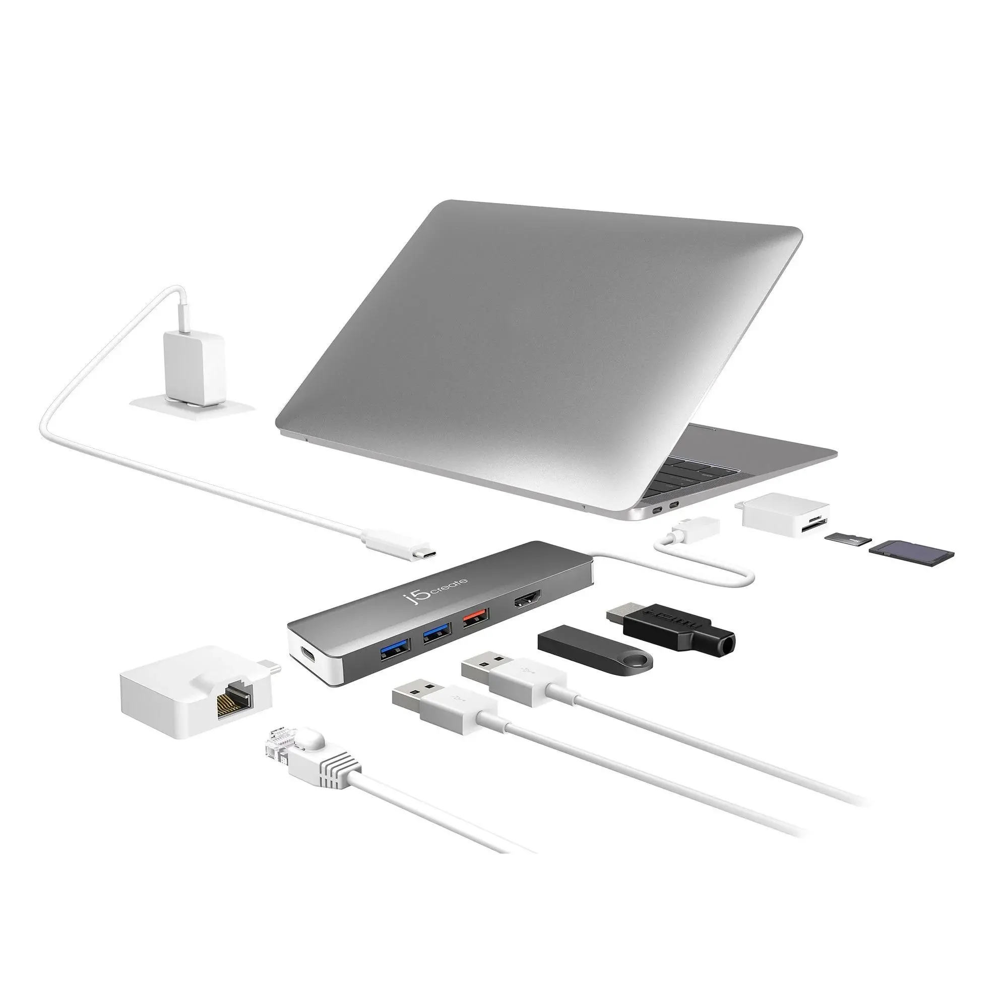 Модулна докинг станция j5create JCD375, 2 модула, USB-C - image 3