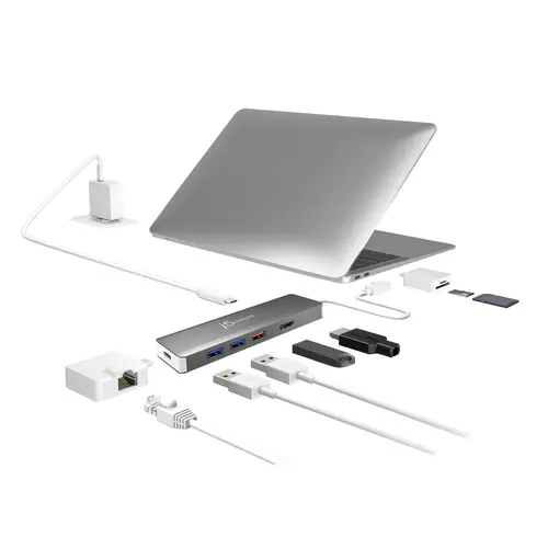 Модулна докинг станция j5create JCD375, 2 модула, USB-C - image 3