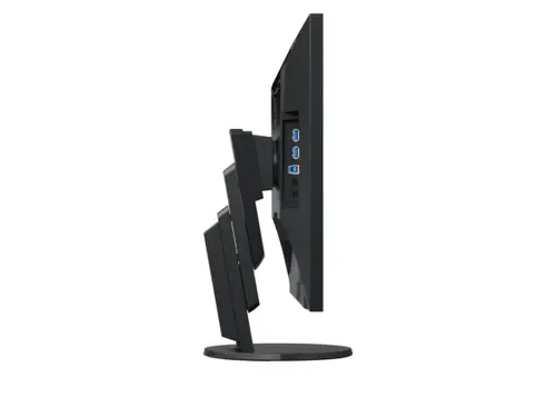 Монитор EIZO FlexScan EcoView Ultra-Slim EV2456-BK, IPS, 24.1 inch, Wide, WUXGA, D-Sub, DVI-D, HDMI, DisplayPort, Черен  - image 3