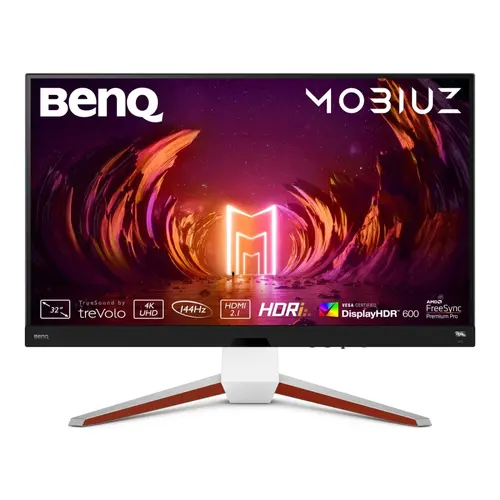 Οθόνη, BenQ MOBIUZ EX3210U 31.5" IPS, 1ms, 144Hz, 3840x2160 4K, 98% P3, 99% AdobeRGB, HDR 600, HDRi, 1000:1, HDRi, B.I.+,LBL, Black eQualizer , 300 - 1